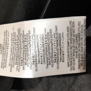 BCBGMaxAzria Hawkins Faux Leather Panel Legging Dark Fatigue/Black Size XS